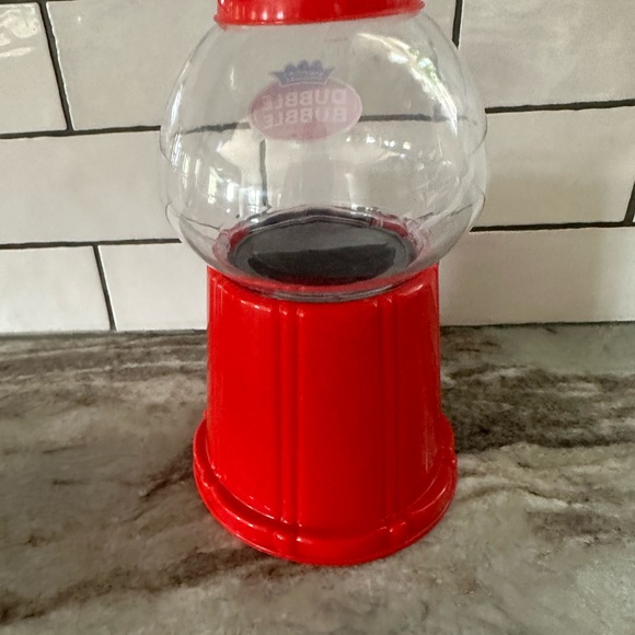 Double Bubble Gumball Machine Dispenser Plastic - Picture 2 of 8